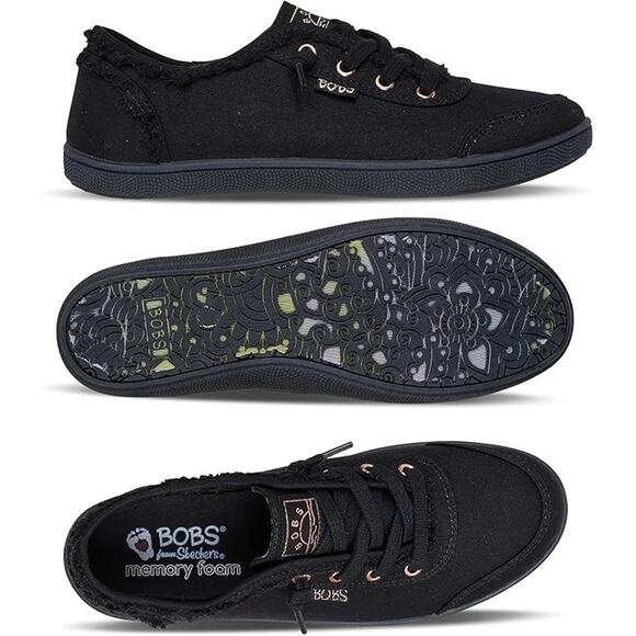 Skechers Women's Bobs B Cute Sneaker - Memory Foam, Flexible Outsole Sz 7 - Picture 7 of 7